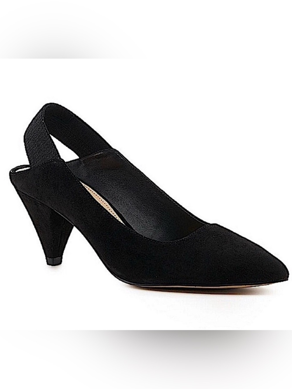 Botkier New York - Cobble Hill Black Slingback Mid Heel Pumps